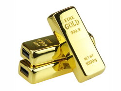 USB zlatá tehlička, Reklamné USB kľúče, potlač USB kľúčov, USB kreditka, USB vizitka, USB kľúč, drevené USB kľúče